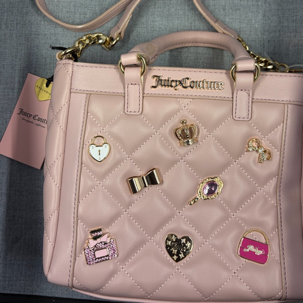 Juicy Couture Blush Mini Bag with Embellishments